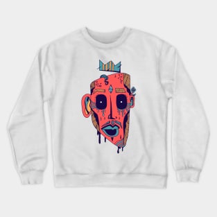 Retro Triad Strange King Juan Crewneck Sweatshirt